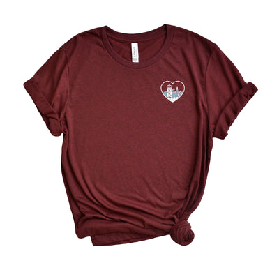 Atlantic ECG Heart - Shirt