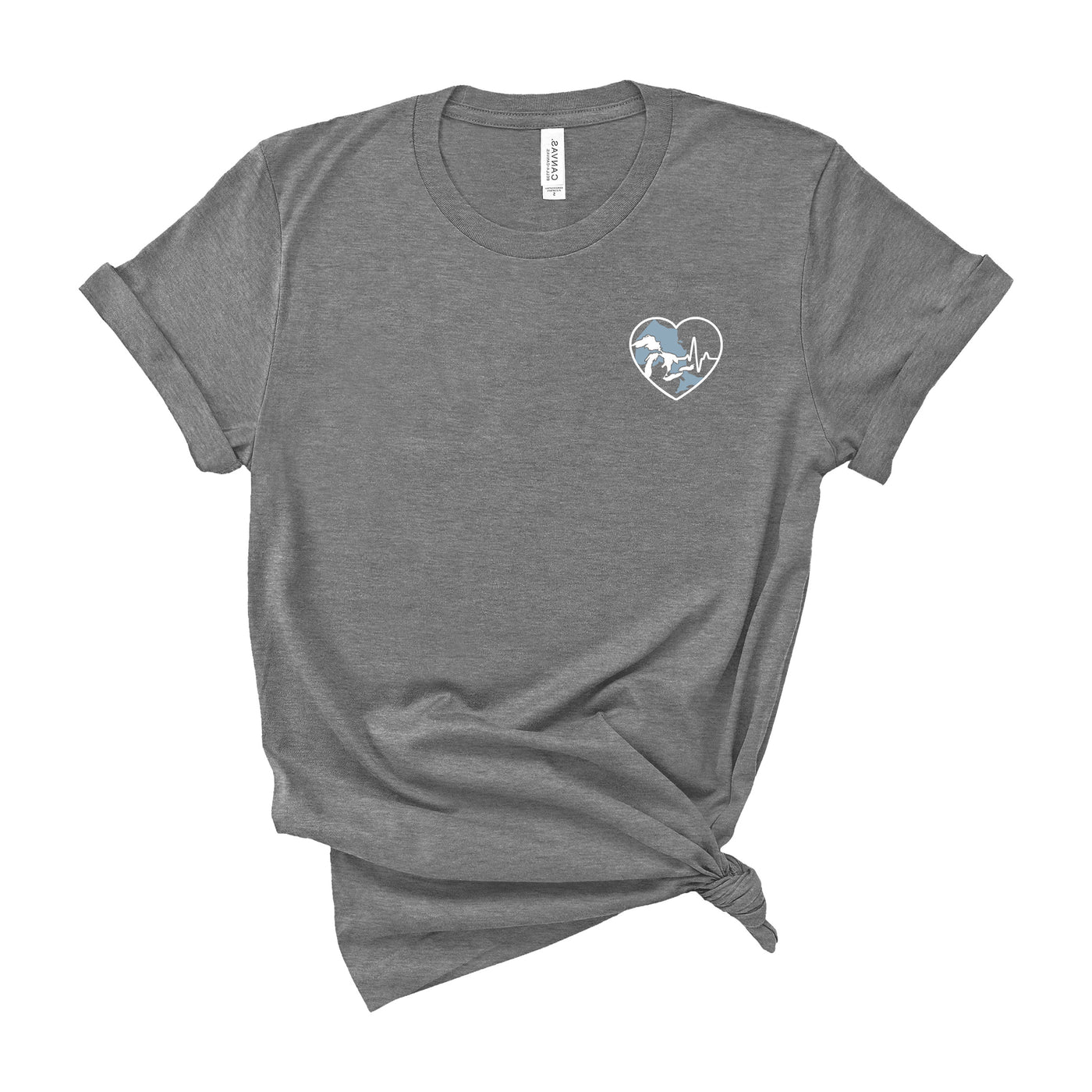 Great Lakes ECG Heart - Shirt