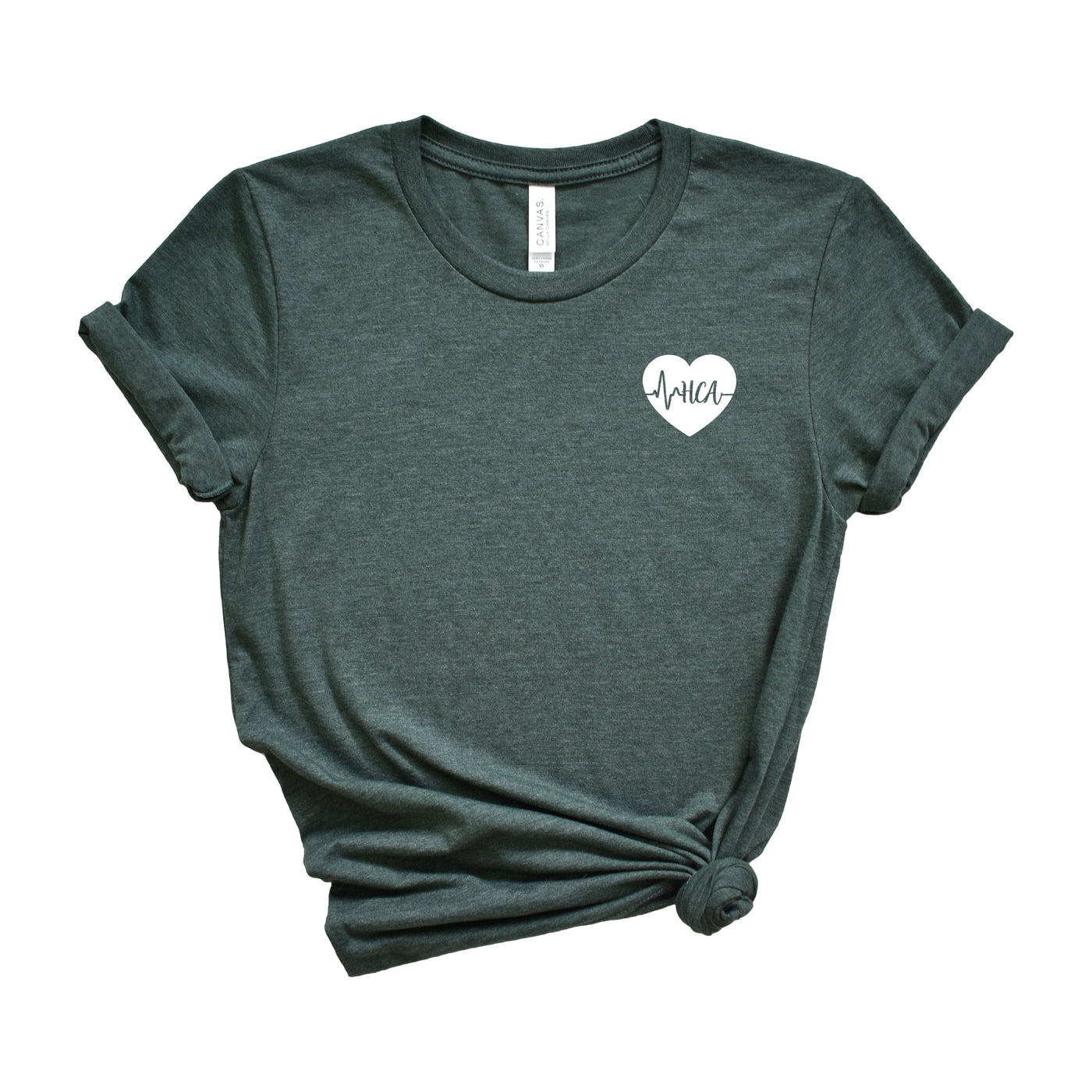 HCA ECG Heart - Shirt