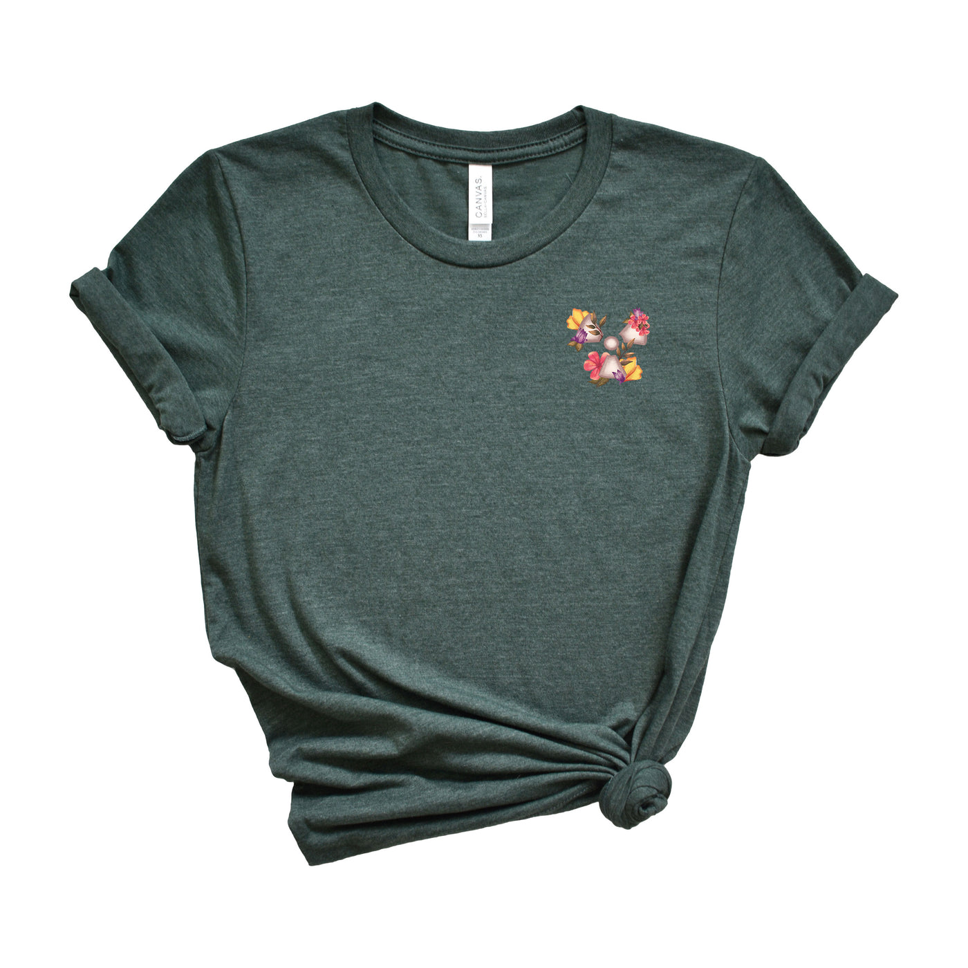 Radiology Floral Sketch - Shirt