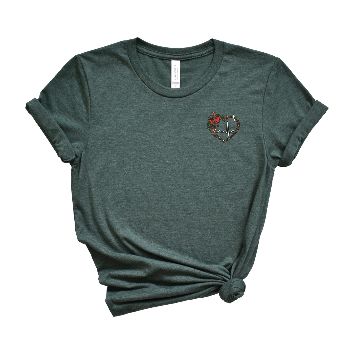 Holiday ECG Heart - Shirt