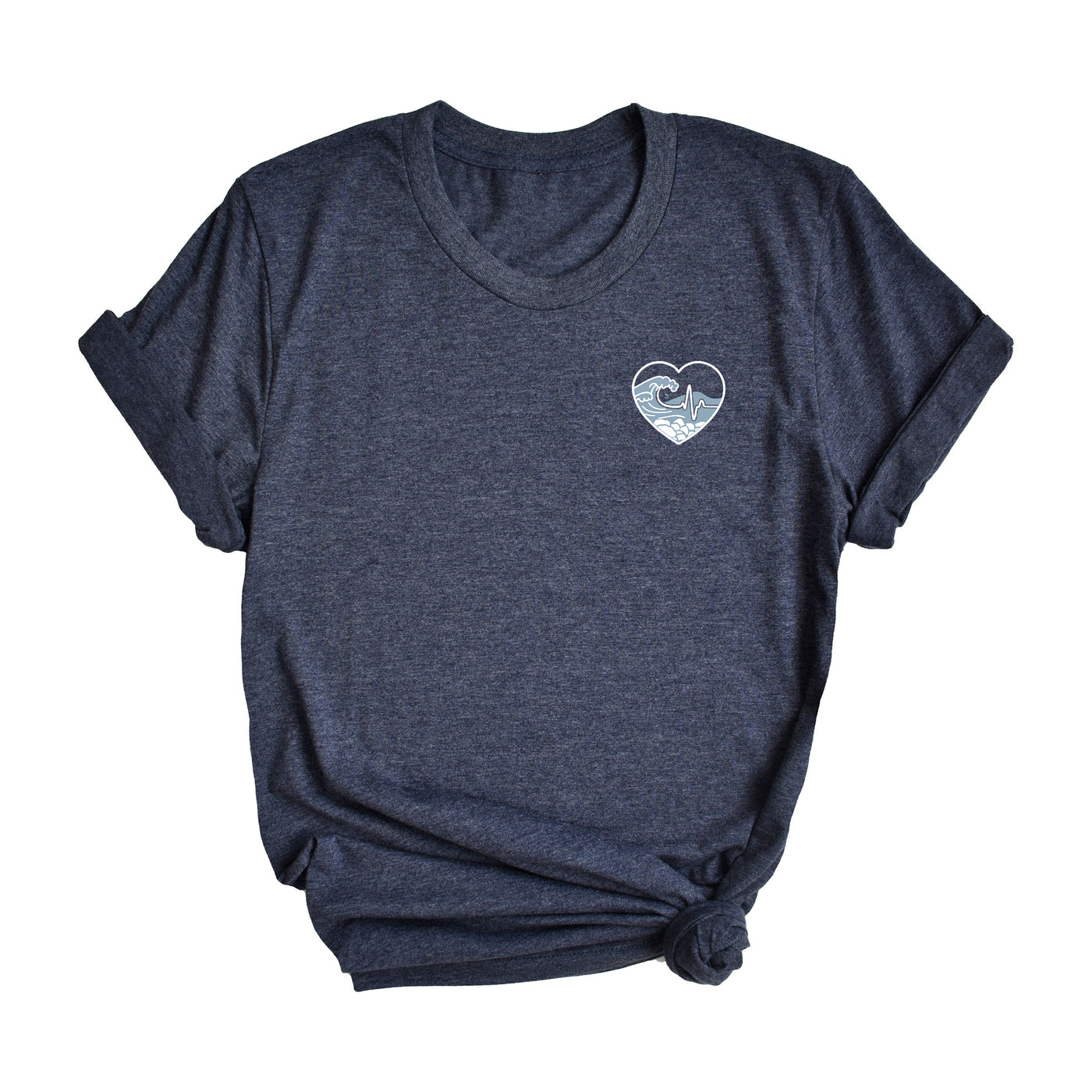 West Coast ECG Heart - Shirt