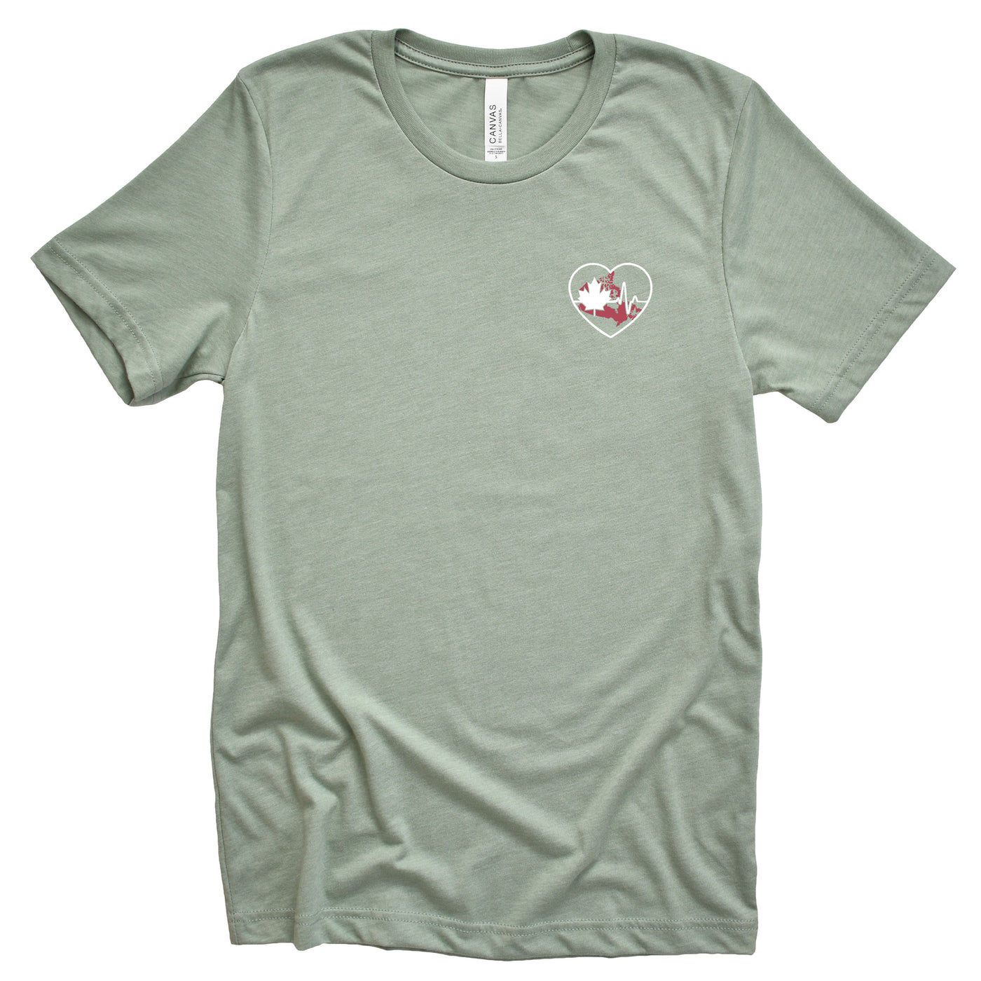 Canada ECG Heart - Shirt