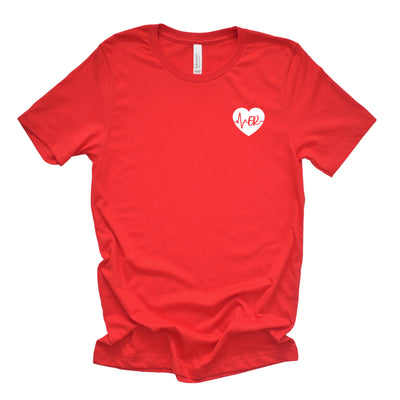 ER ECG Heart - Shirt