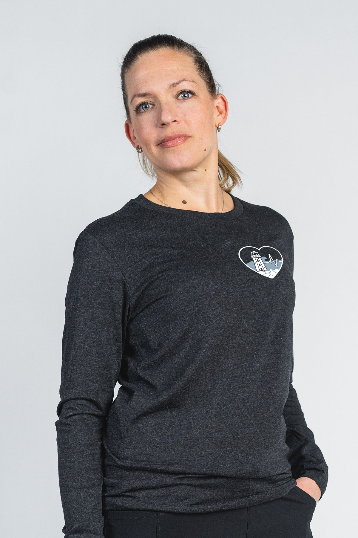 Atlantic ECG Heart - Long Sleeve