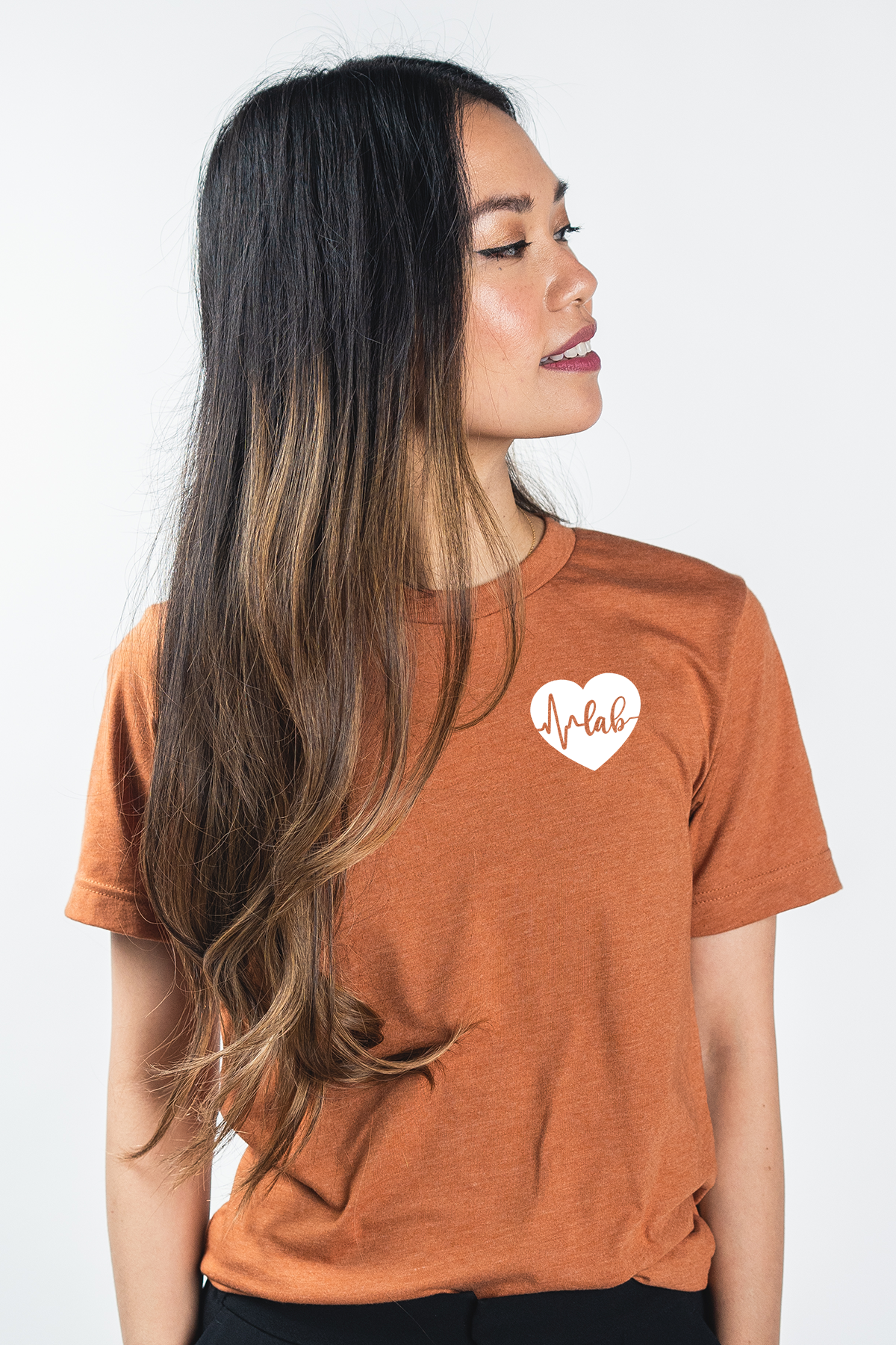 Lab ECG Heart - Shirt