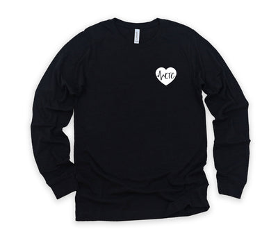 LTC ECG Heart - Long Sleeve