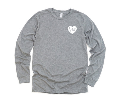 Lab ECG Heart - Long Sleeve