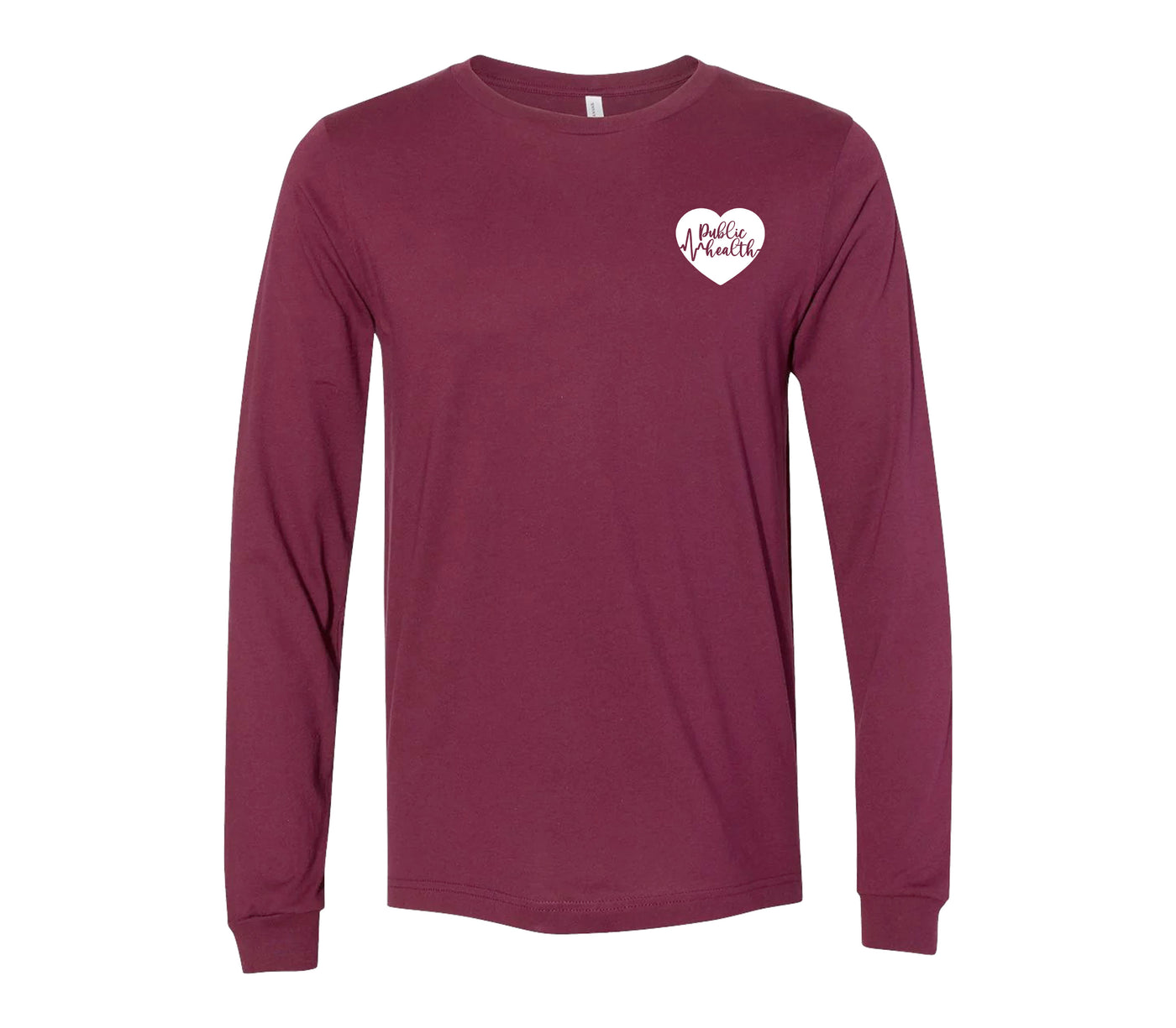 Public Health ECG Heart - Long Sleeve