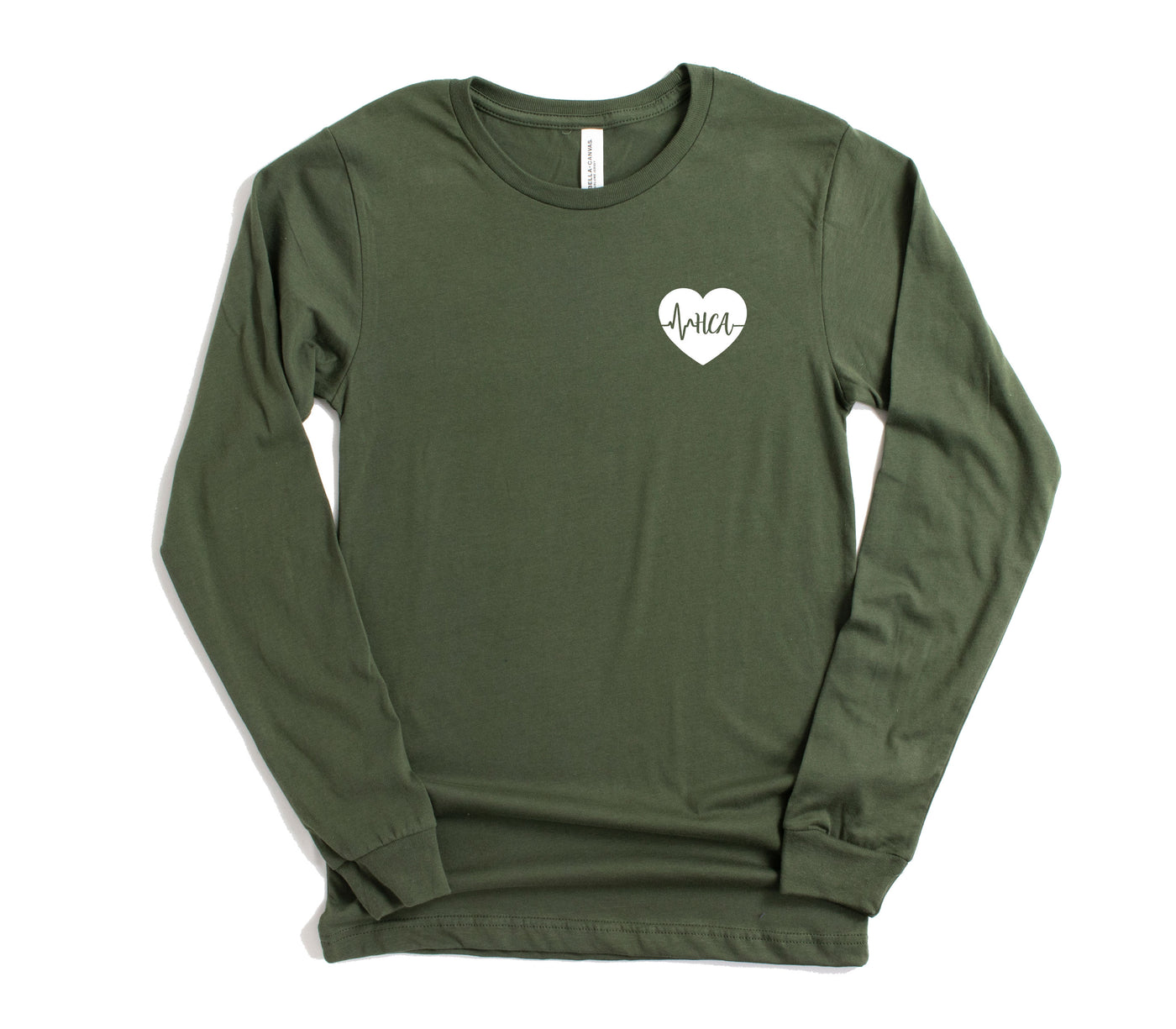 HCA ECG Heart - Long Sleeve