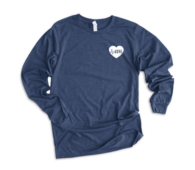 RPN ECG Heart - Long Sleeve