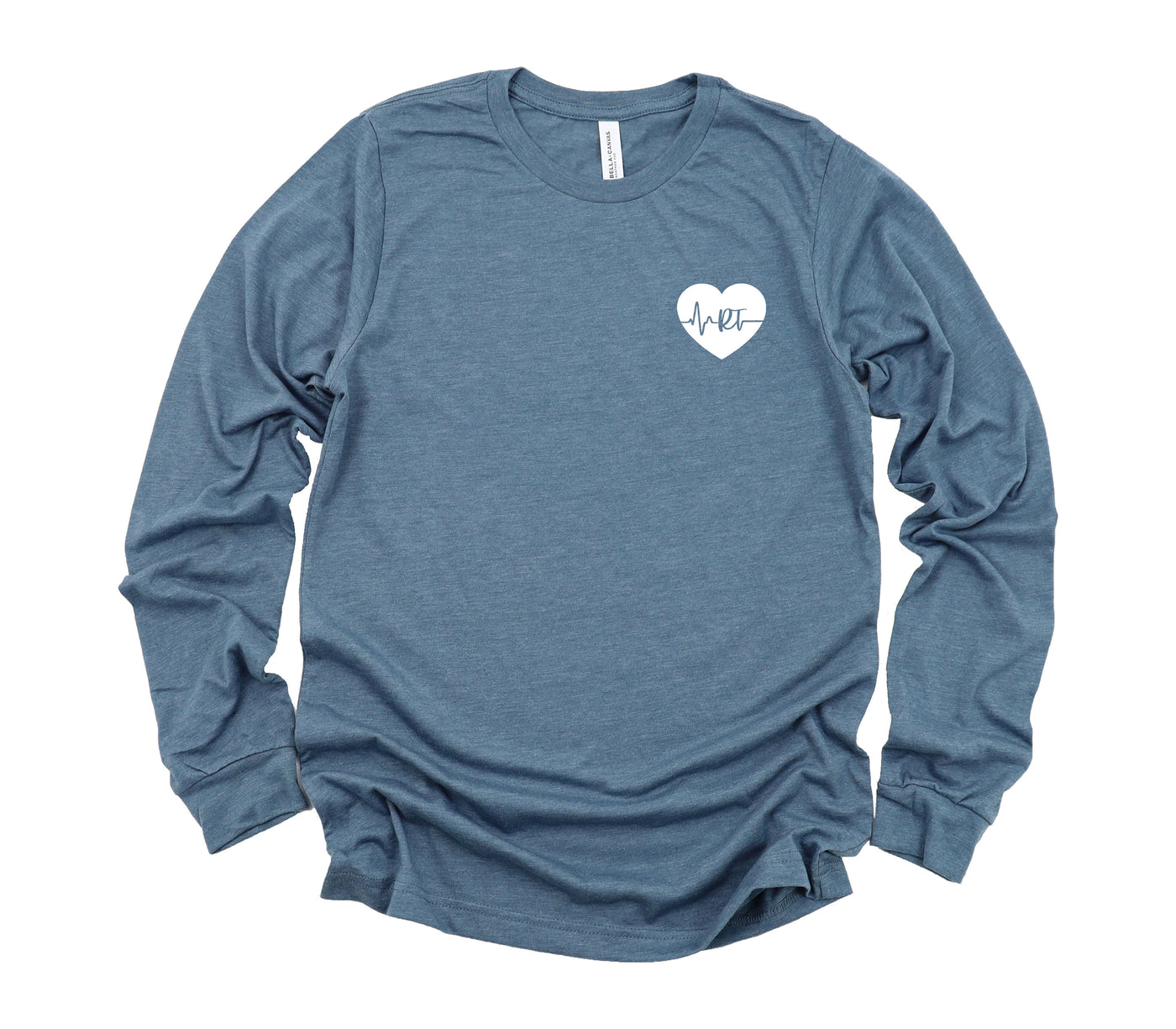 RT ECG Heart - Long Sleeve