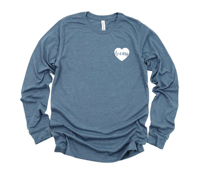 X-Ray ECG Heart - Long Sleeve