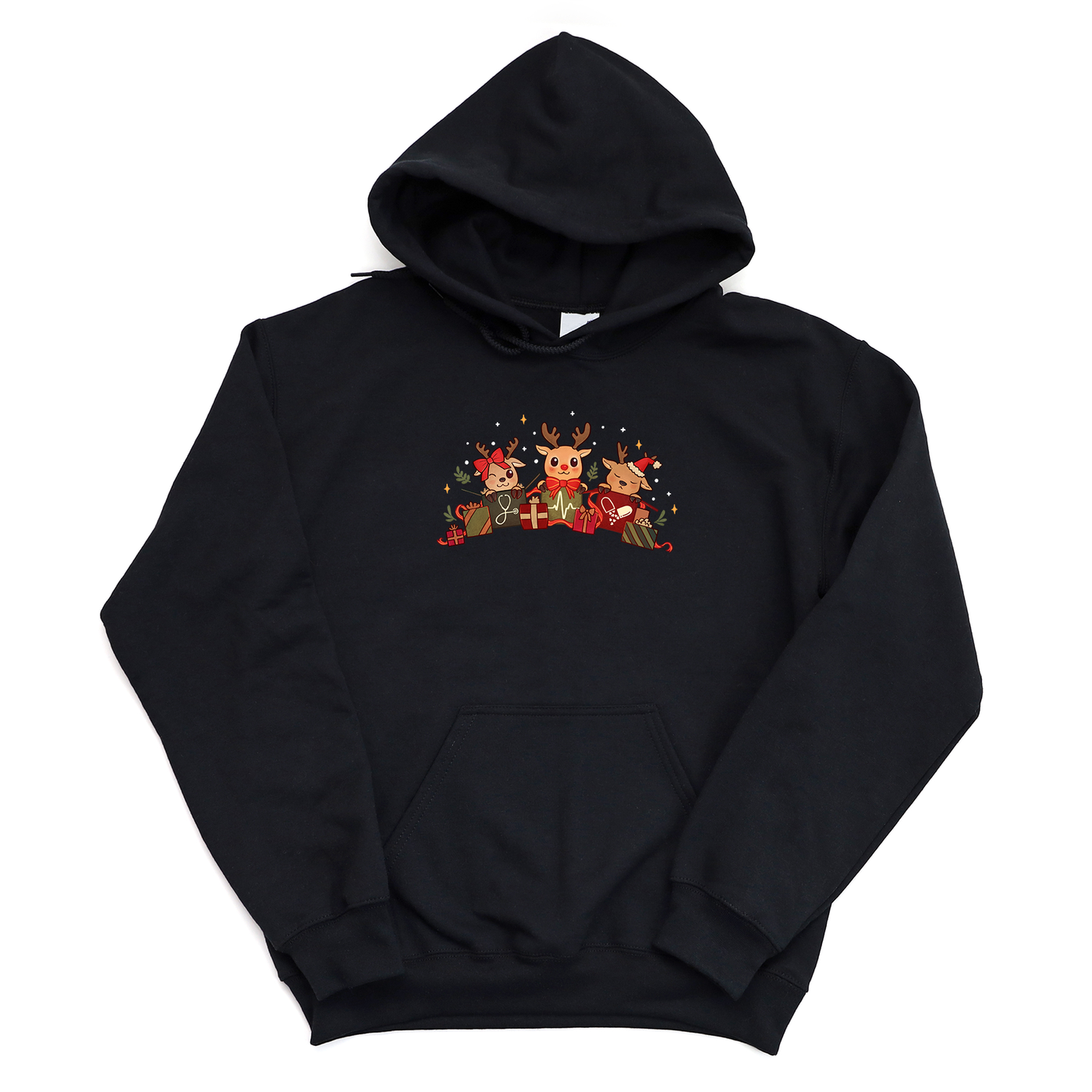 Reindeer Presents - Hooded Sweatshirt