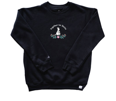 Edmonton Kangaroo Care Celebration Order - Pocketed Crew Sweatshirt