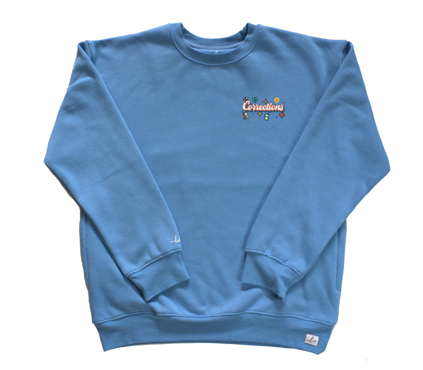 Corrections Retro - Pocketed Crew Sweatshirt