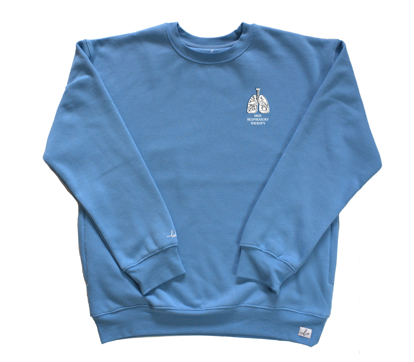 Mount Sinai Respiratory Therapy - Promo Pocketed Crew Sweatshirt