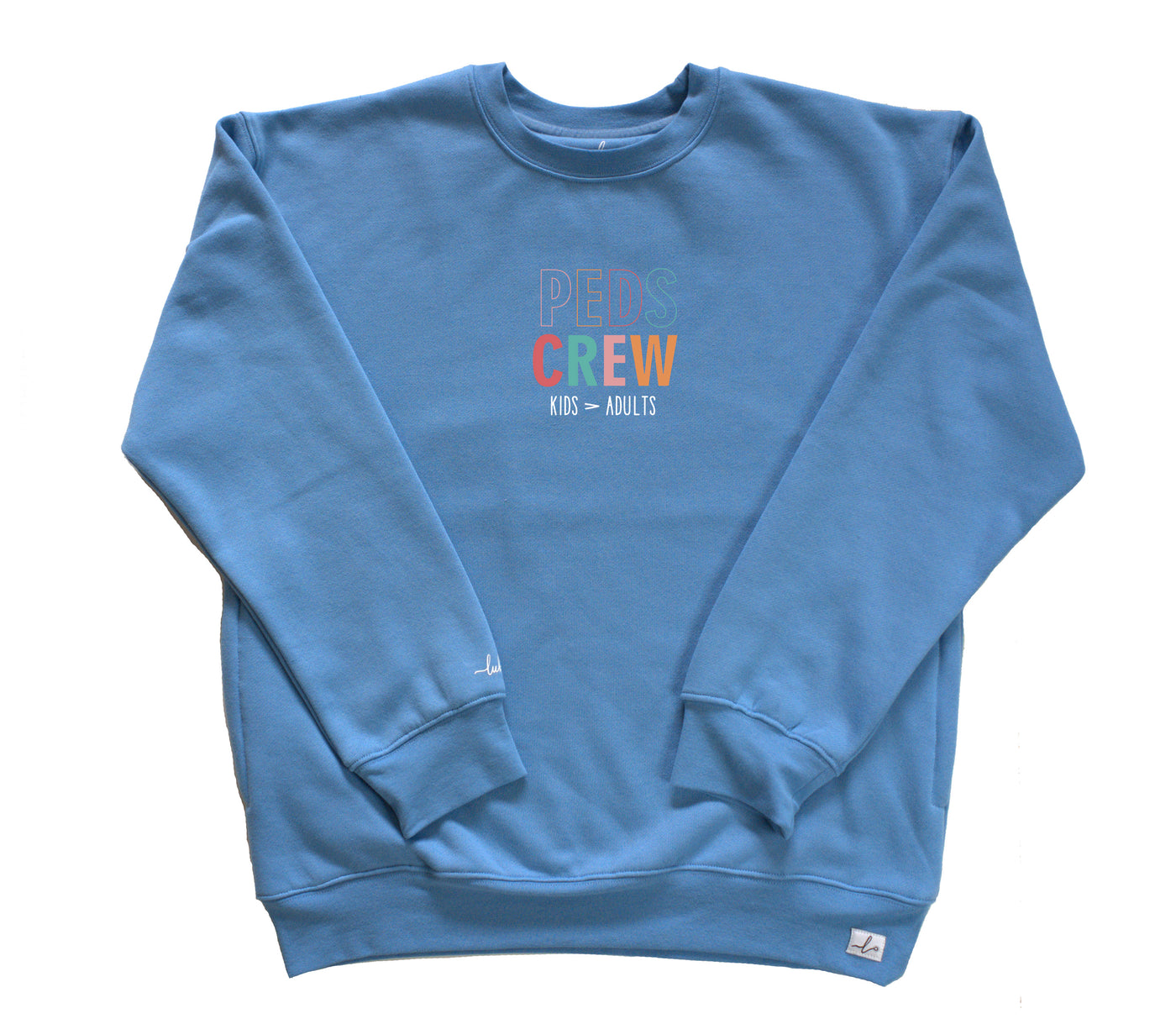 Children's Home Care - Clearance Pocketed Crew Sweatshirt