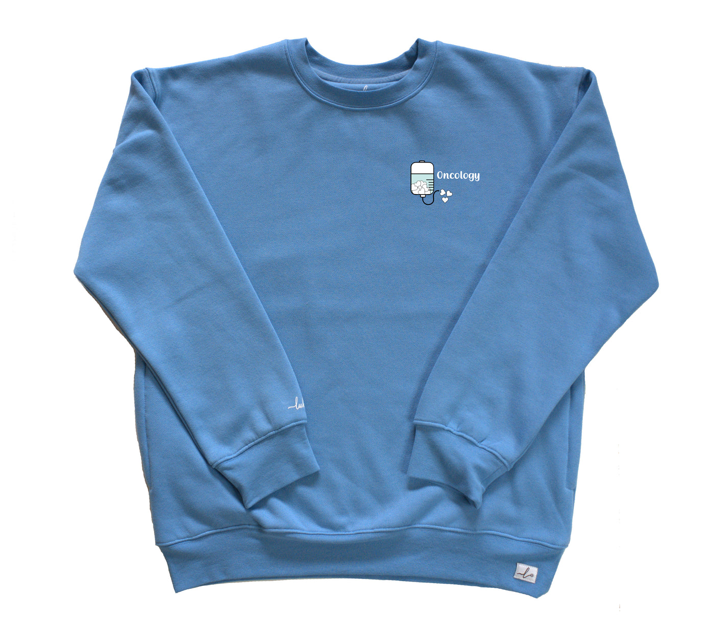 WZ Oncology - Clearance Pocketed Crew Sweatshirt