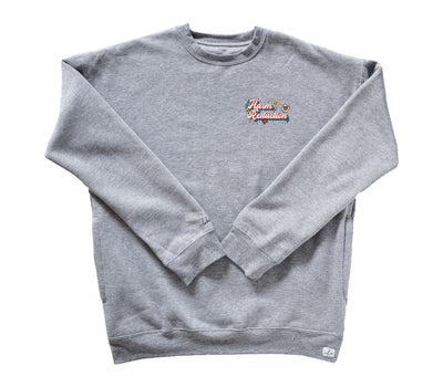 Harm Reduction Retro - Pocketed Crew Sweatshirt