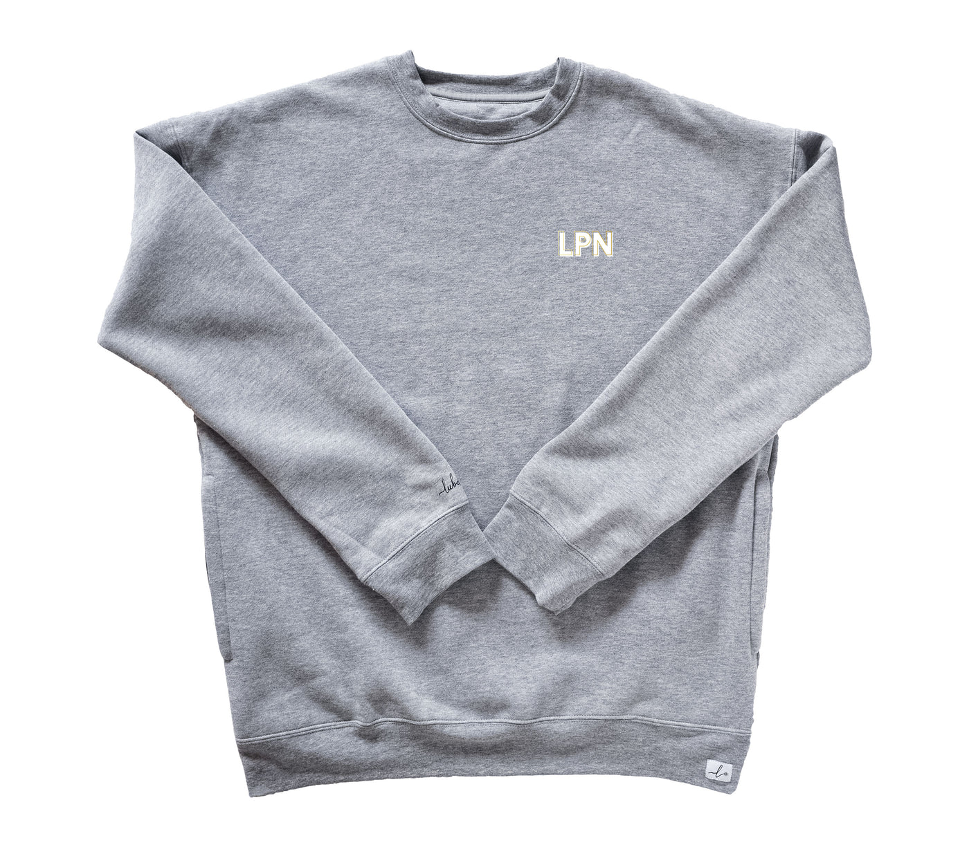 LPN Creds - Pocketed Crew Sweatshirt