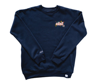 CLXT Retro - Pocketed Crew Sweatshirt