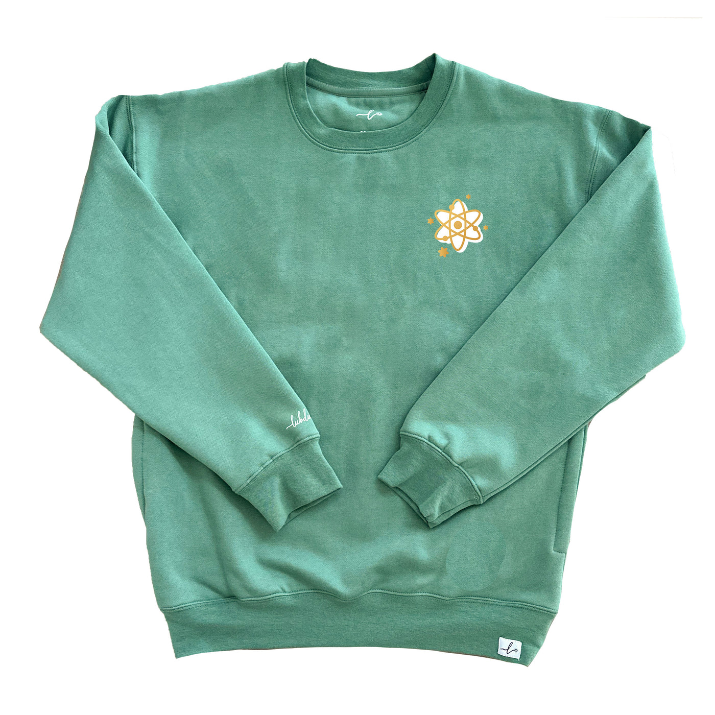 Atom Icon - Pocketed Crew Sweatshirt