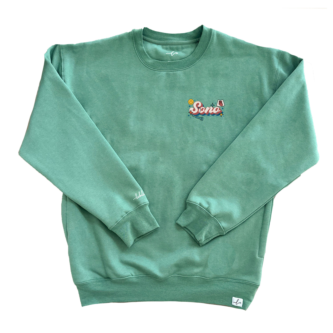 Sono Retro - Pocketed Crew Sweatshirt