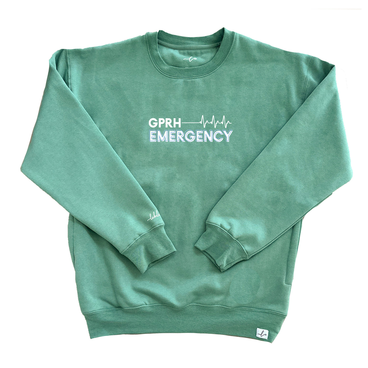 Grande Prairie Regional Hospital Emergency Department - Round 3 - Clearance Pocketed Crew Sweatshirt