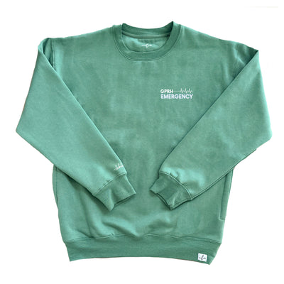 Grande Prairie Regional Hospital Emergency Department - Round 3 - Clearance Pocketed Crew Sweatshirt