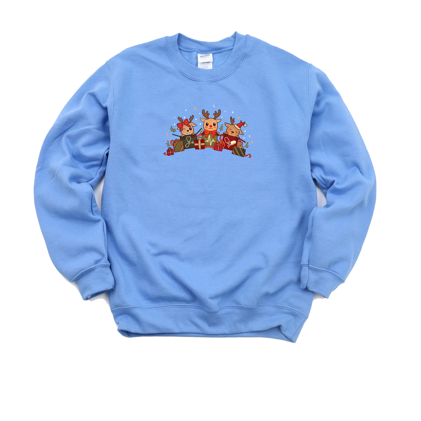 Reindeer Presents - Non-Pocketed Crew Sweatshirt