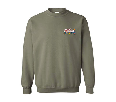 Renal Retro - Non-Pocketed Crew Sweatshirt