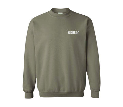 Surgery Scalpel - Non-Pocketed Crew Sweatshirt