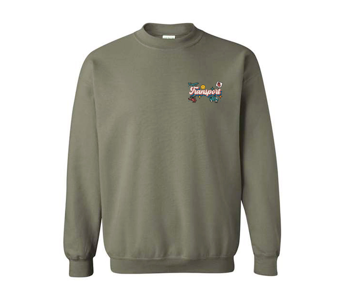 Transport Retro - Non-Pocketed Crew Sweatshirt