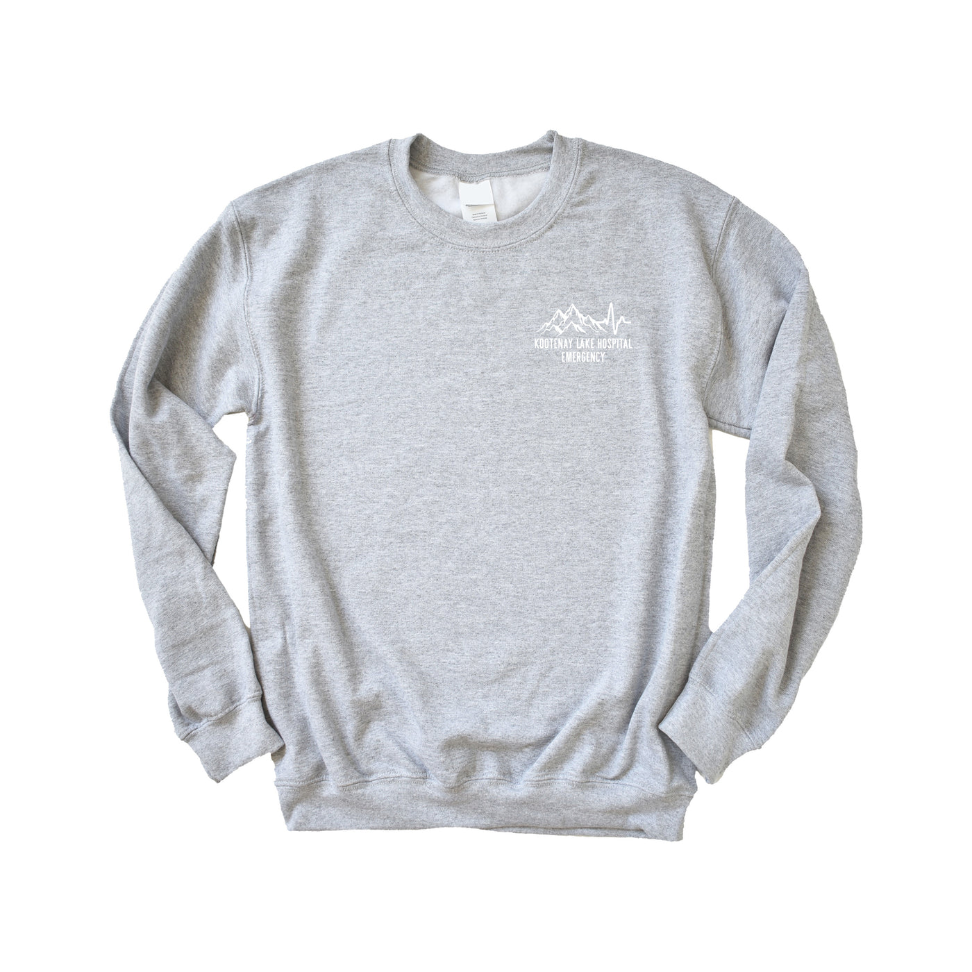 Kootenay Lake Hospital Emergency - Non-Pocketed Crew Sweatshirt