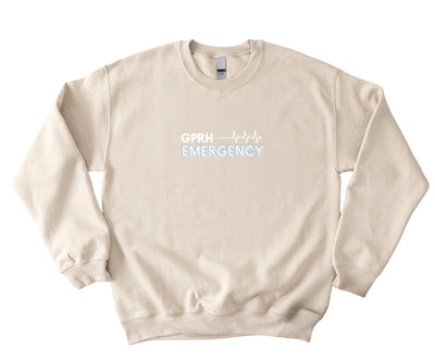 Grande Prairie Regional Hospital Emergency Department - Round 3 - Non-Pocketed Crew Sweatshirt