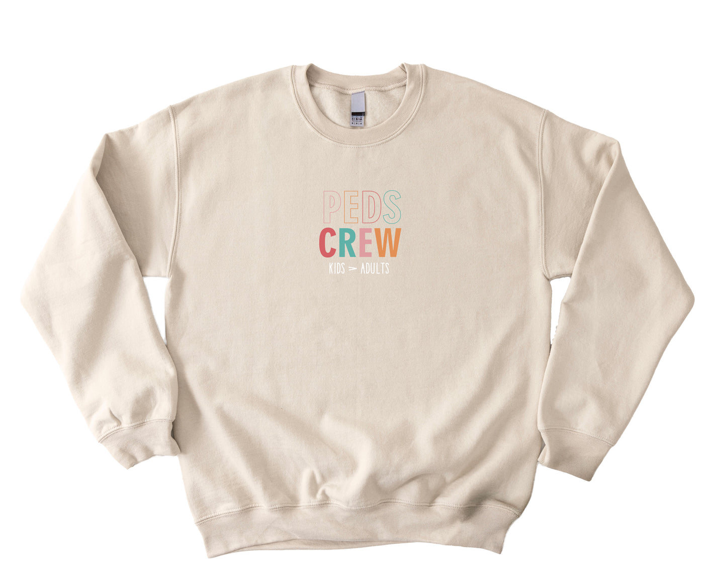 Children's Home Care - Non-Pocketed Crew Sweatshirt