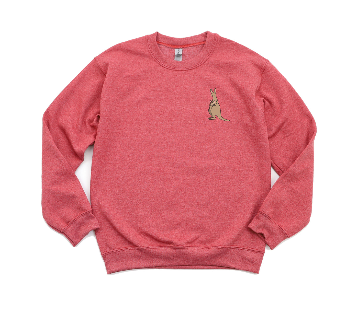 Kangaroo Icon - Non-Pocketed Crew Sweatshirt