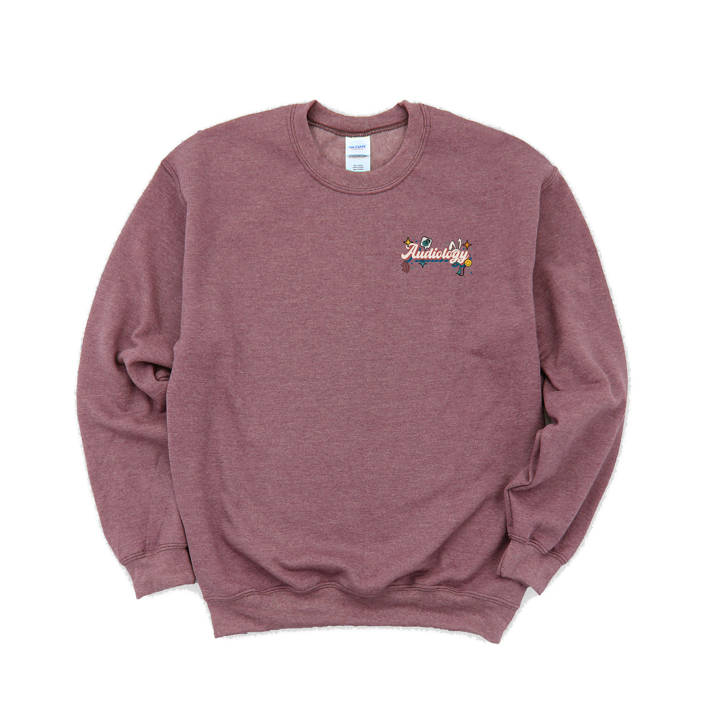 Audiology Retro - Non-Pocketed Crew Sweatshirt