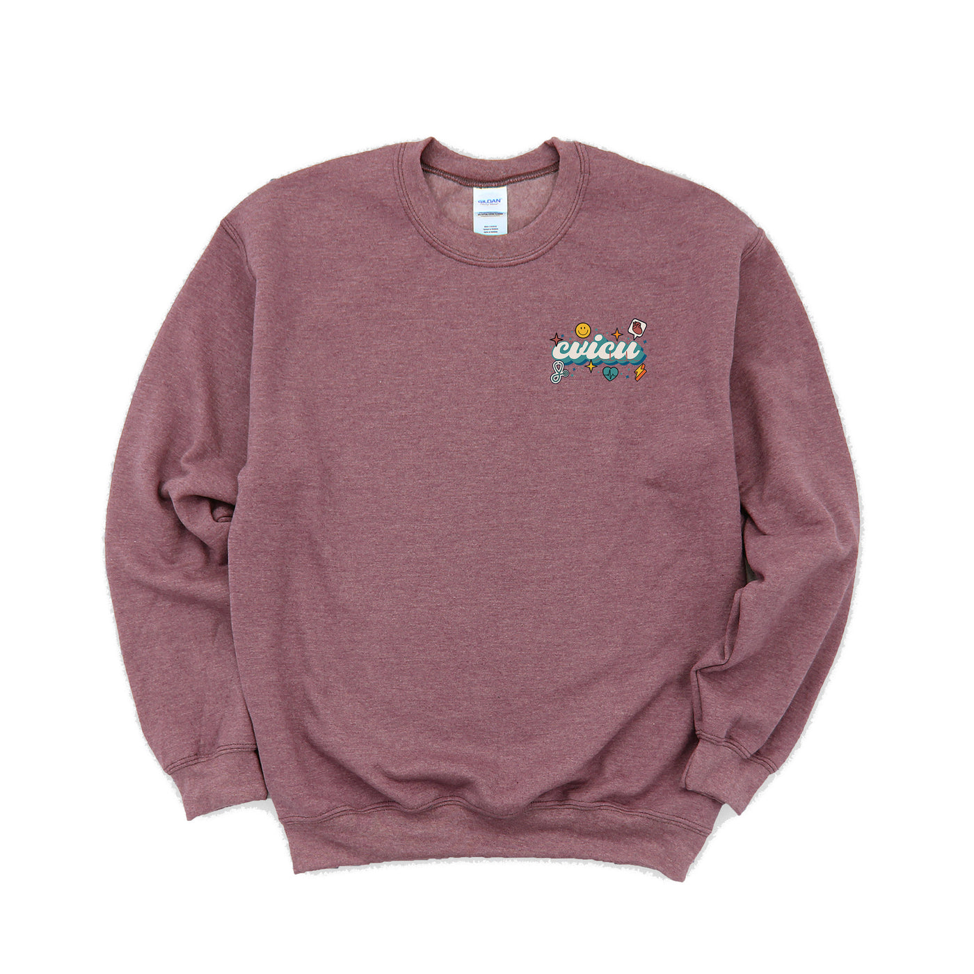 CVICU Retro - Non-Pocketed Crew Sweatshirt