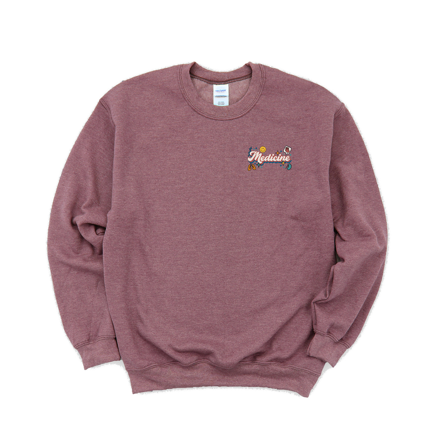 Medicine Retro  - Non-Pocketed Crew Sweatshirt