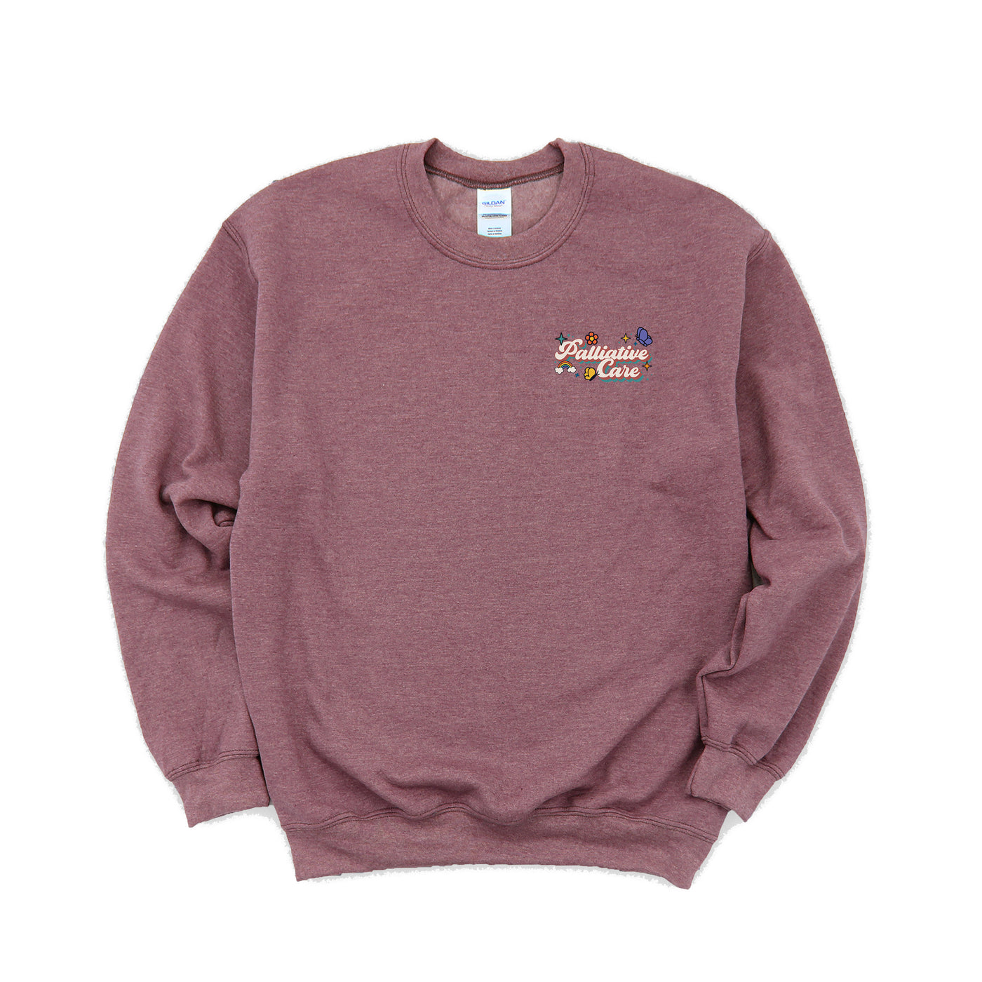 Palliative Care Retro - Non-Pocketed Crew Sweatshirt