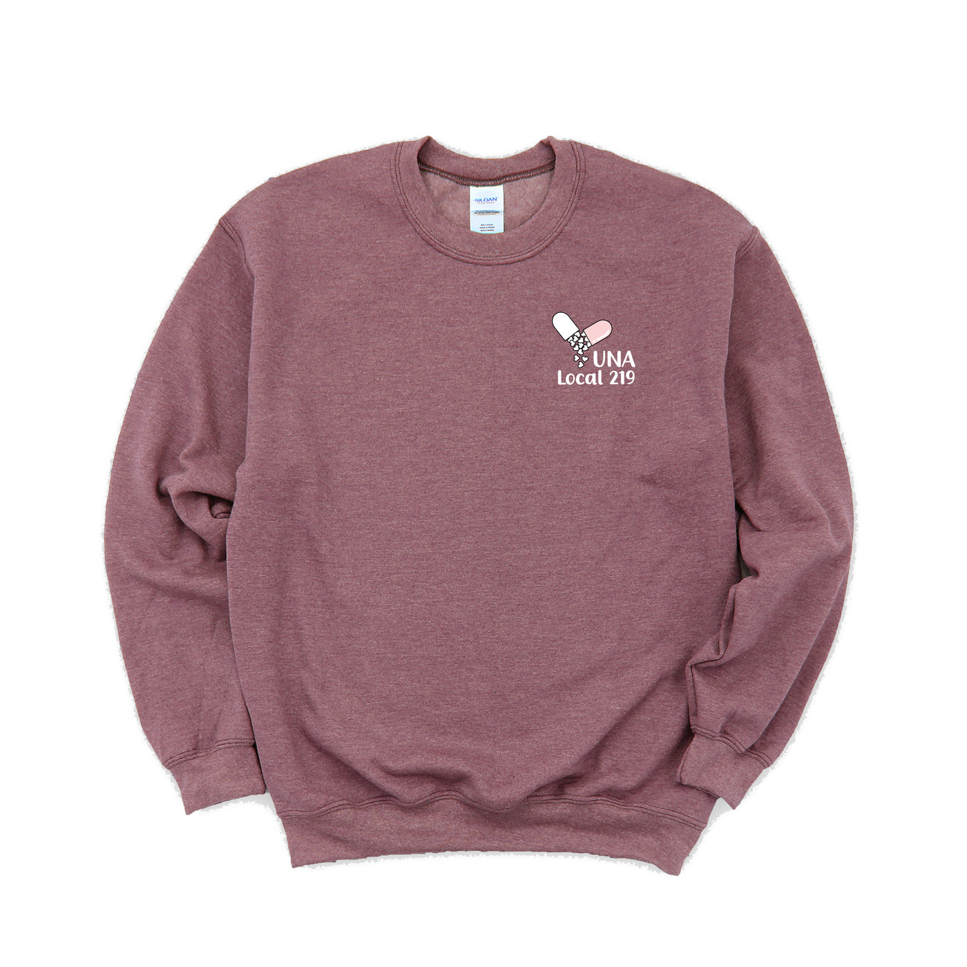 UNA Local 219 - Round 2 - Non-Pocketed Crew Sweatshirt