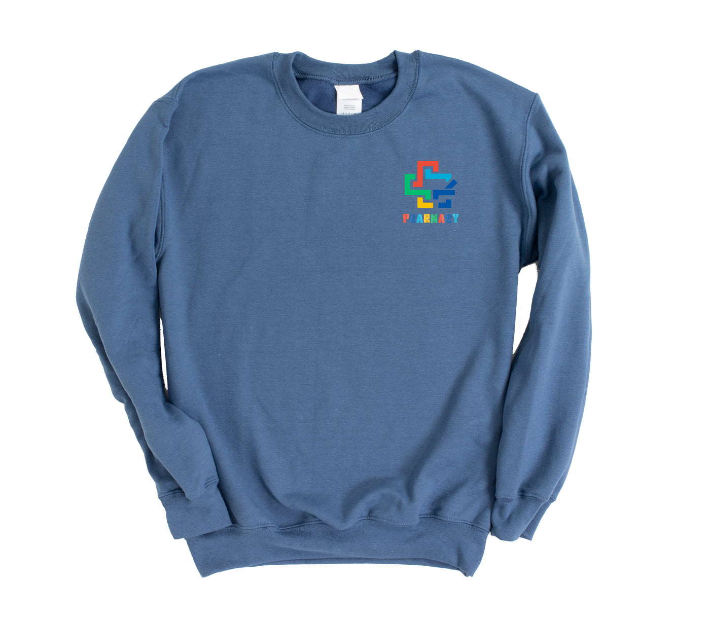 Alberta Branch of the Canadian Society of Healthcare-Systems Pharmacy - Non-Pocketed Crew Sweatshirt