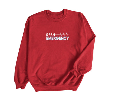 Grande Prairie Regional Hospital Emergency Department - Round 3 - Non-Pocketed Crew Sweatshirt