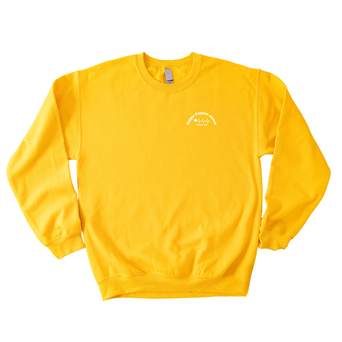 Jeffery Hale Minor Emergency Clinic / Clinique d'urgence mineure Jeffery Hale - Round 3 - Non-Pocketed Crew Sweatshirt