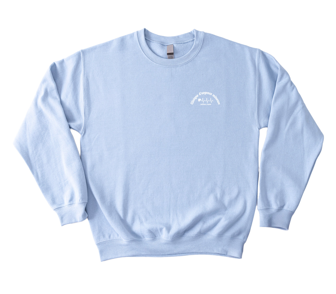 Jeffery Hale Minor Emergency Clinic / Clinique d'urgence mineure Jeffery Hale - Round 3 - Non-Pocketed Crew Sweatshirt