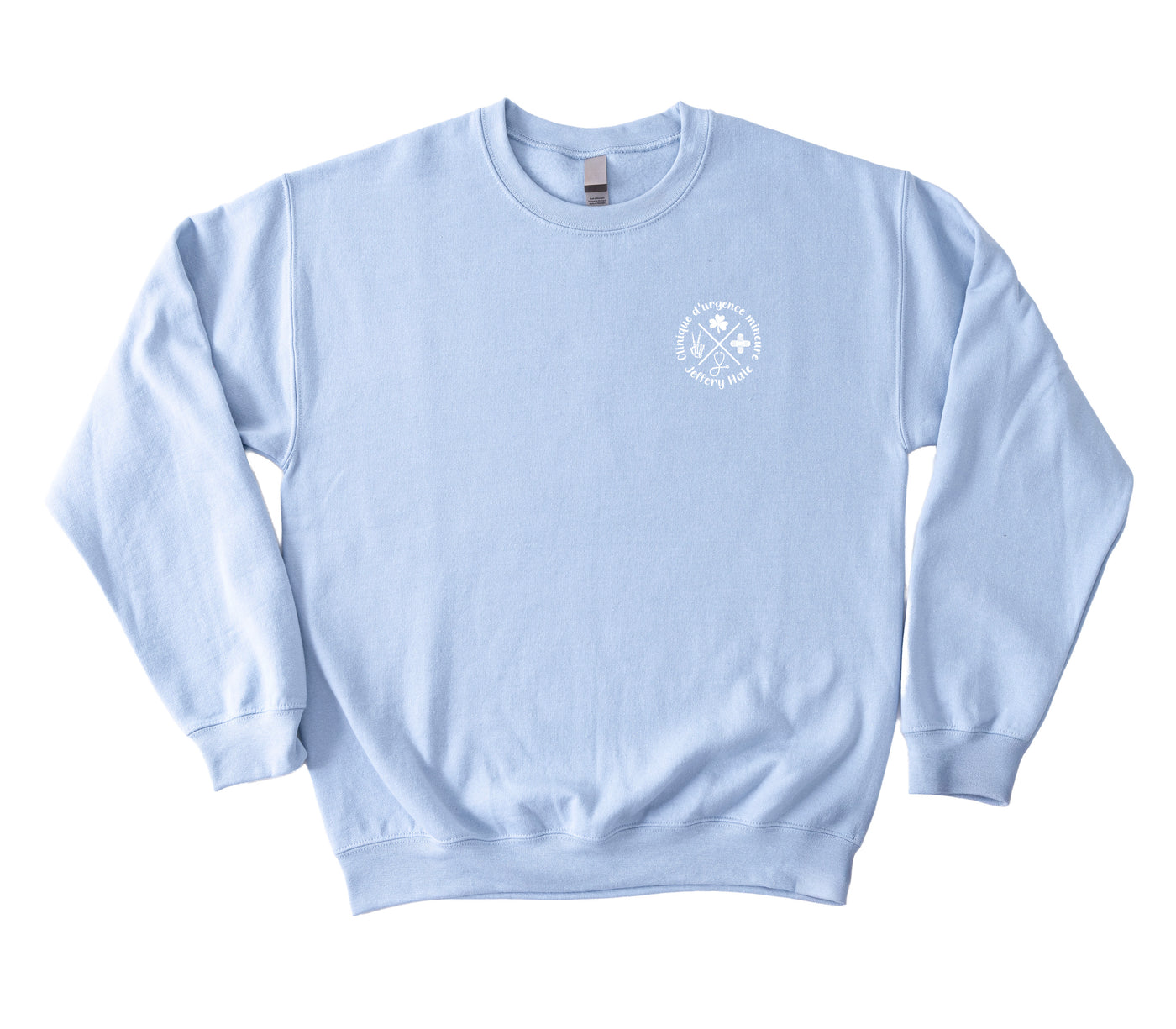 Jeffery Hale Minor Emergency Clinic / Clinique d'urgence mineure Jeffery Hale - Round 3 - Non-Pocketed Crew Sweatshirt