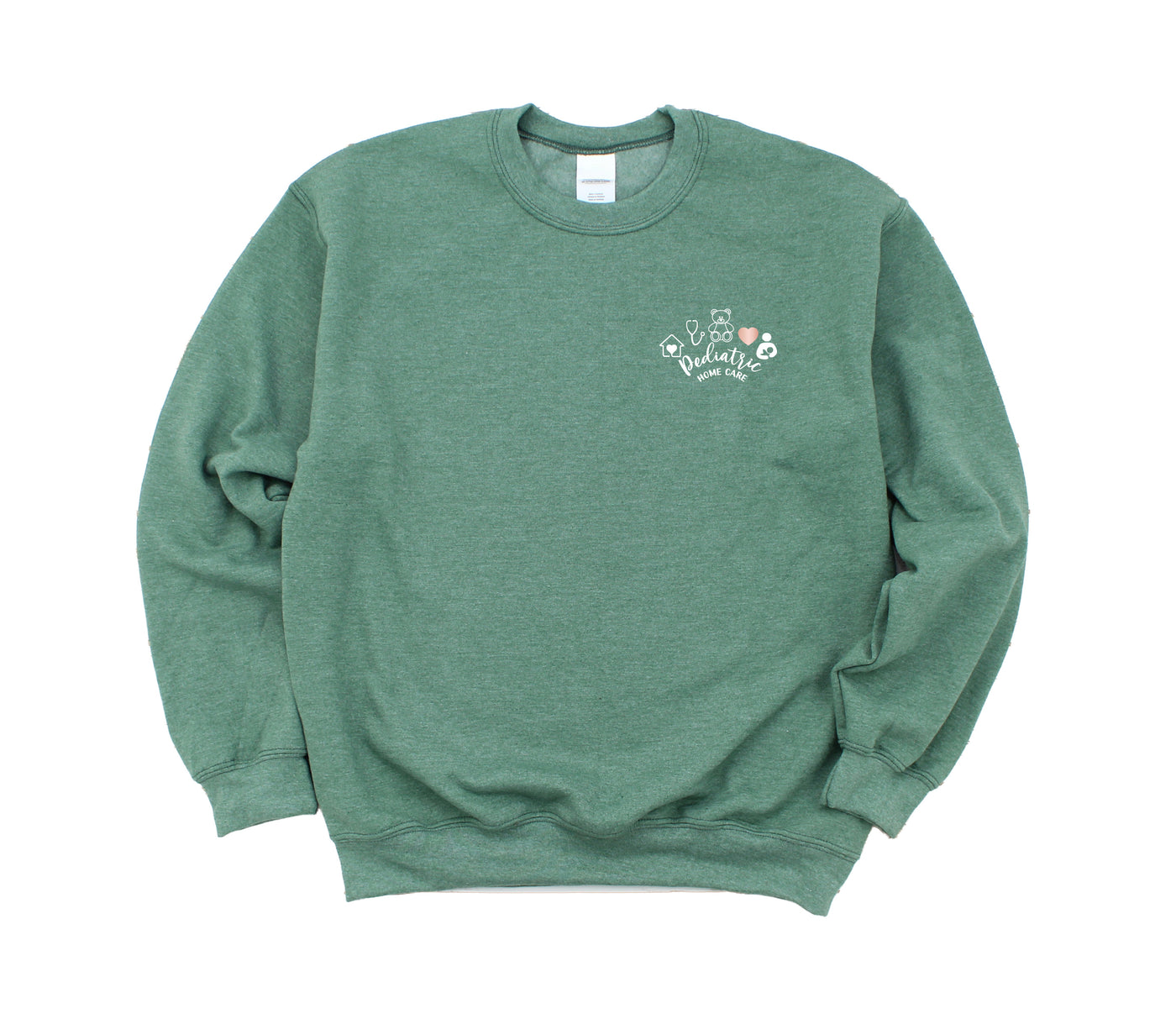 Pediatric Home Care - Round 2 - Non-Pocketed Crew Sweatshirt