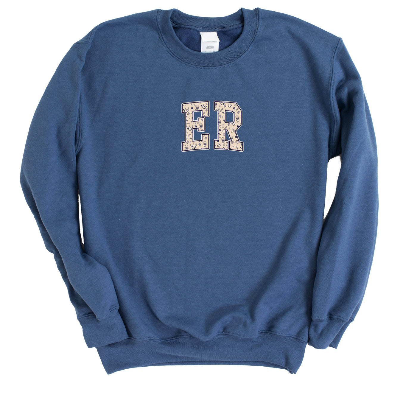 ER Medical Varsity - Non-Pocketed Crew Sweatshirt